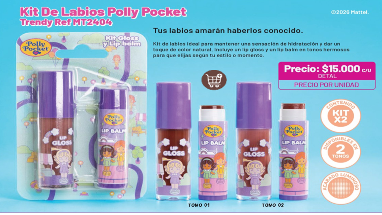 KIT GLOSS Y BARRA POLLY POCKET_TONO2