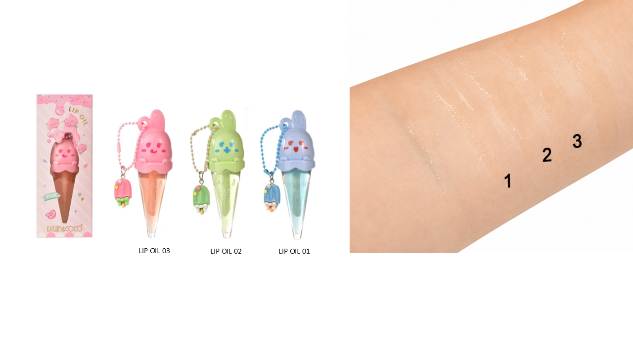Brillo Labial Llavero ICE CREAM_TONO01