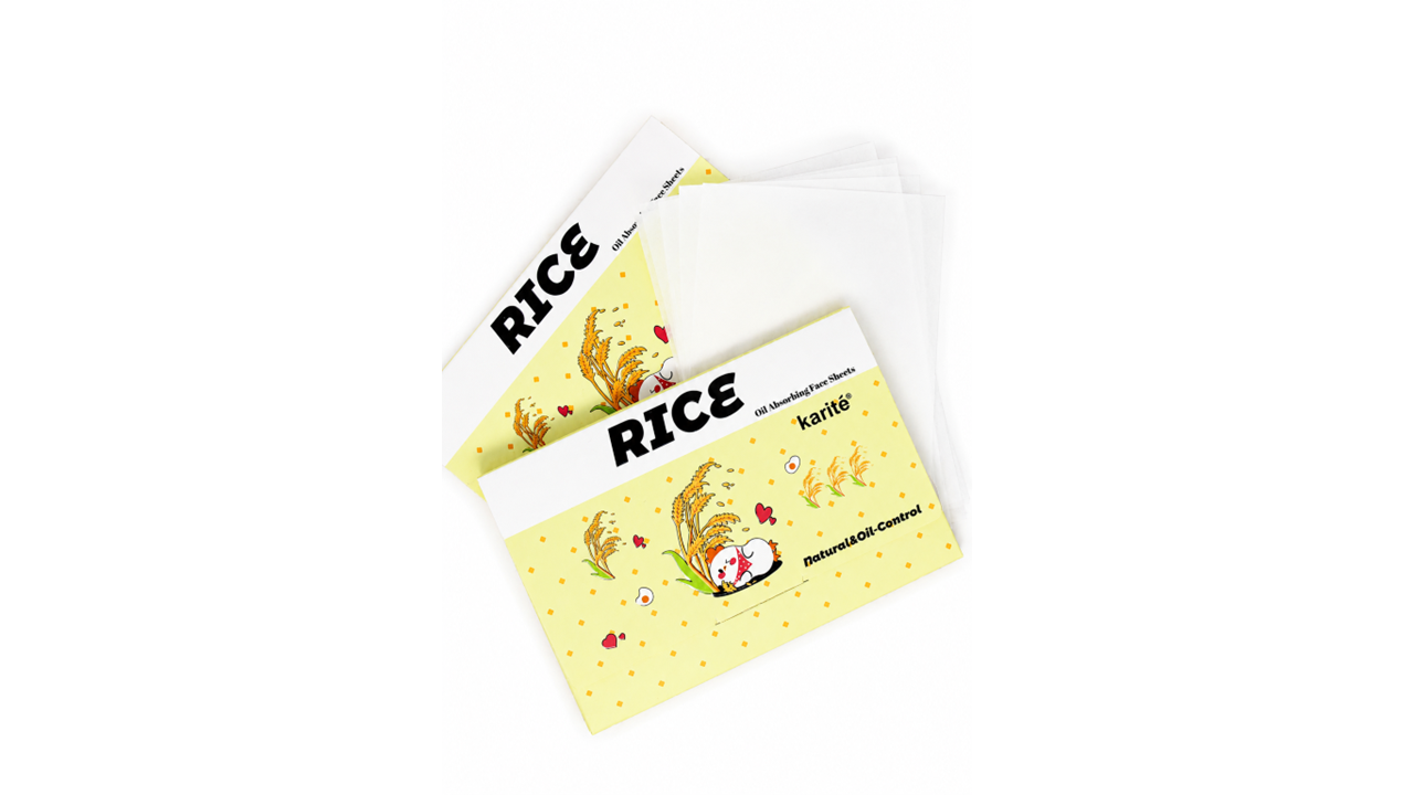 Papelitos Absorventes Control Grasa Arroz – Karite