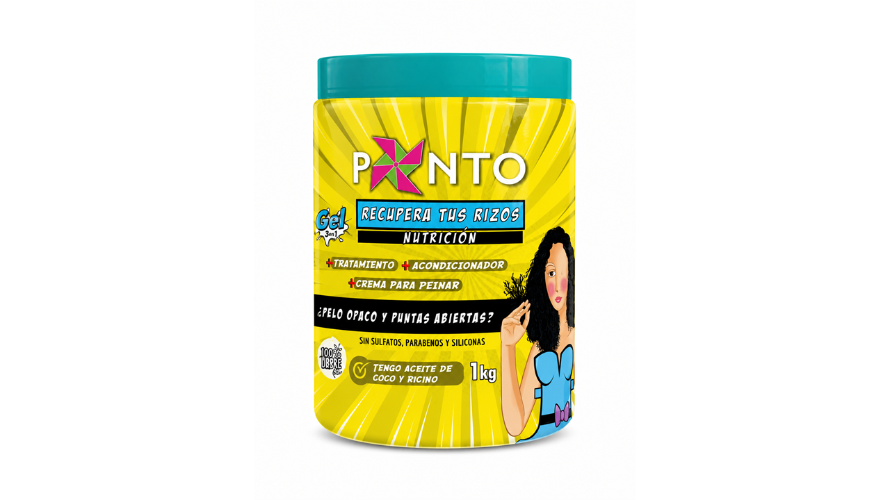 Ponto Recupera tus Rizos Nutrición 3 en 1 -  1000 g