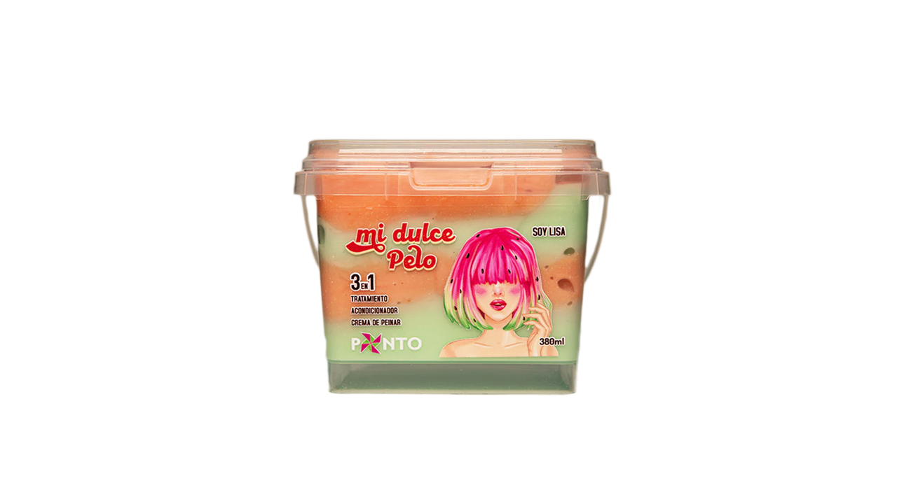 Ponto Mi Dulce Pelo Soy Lisa 3 en 1 - 380 g