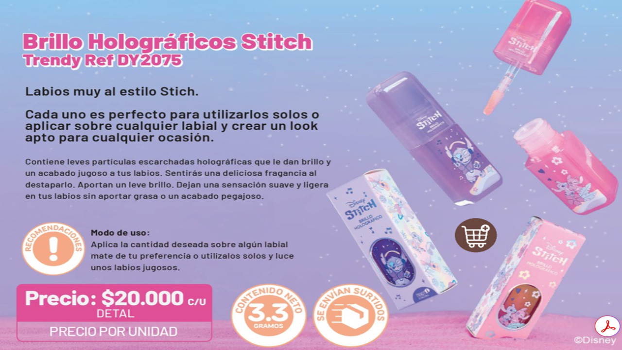 BRILLO HOLOGRAFICO STITCH_AZUL