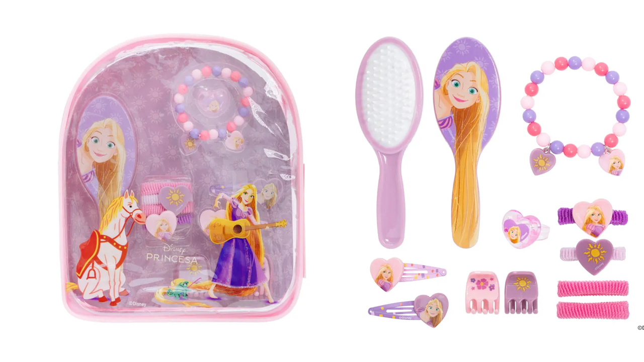 KIT MALETA RAPUNZEL